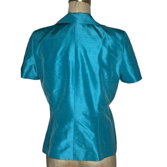 Liz Claiborne 100% Silk Dress Coat - Picture 3 of 6